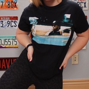 ice cube black graphic tee